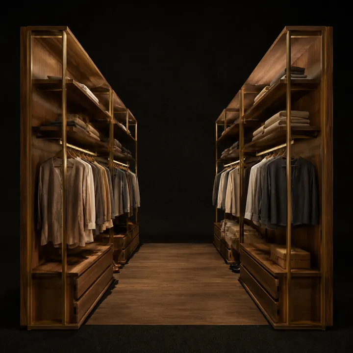 Walk-in wardrobe