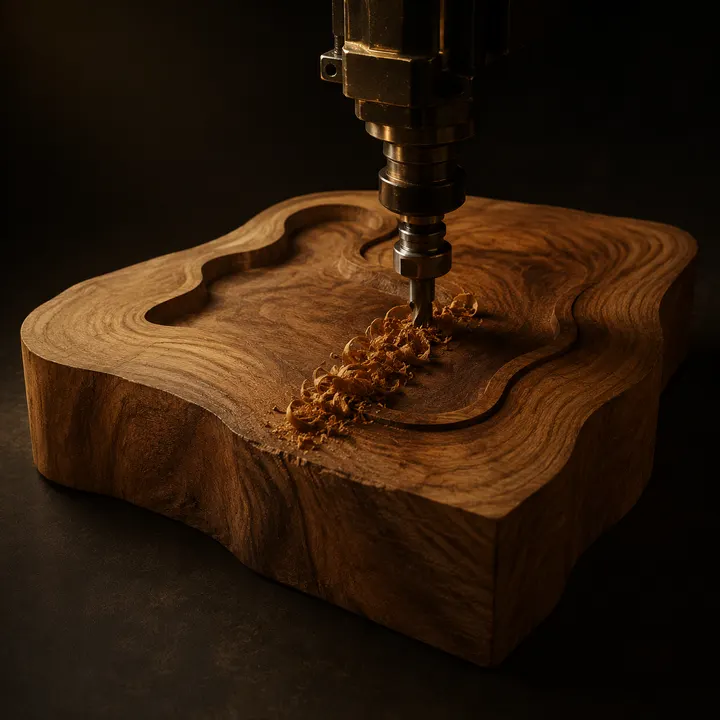 Solid teak