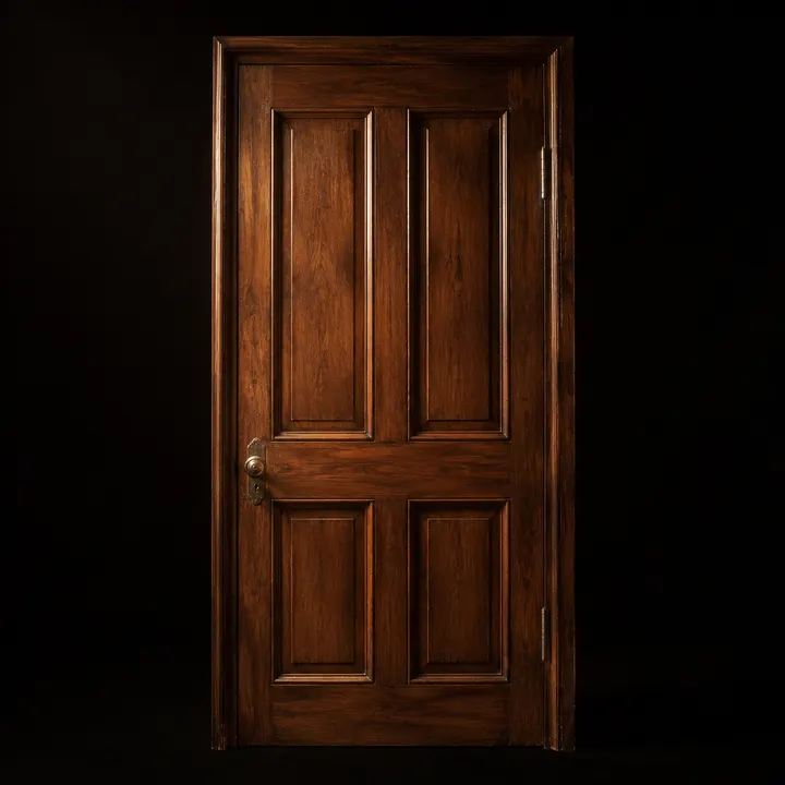 Panelled door