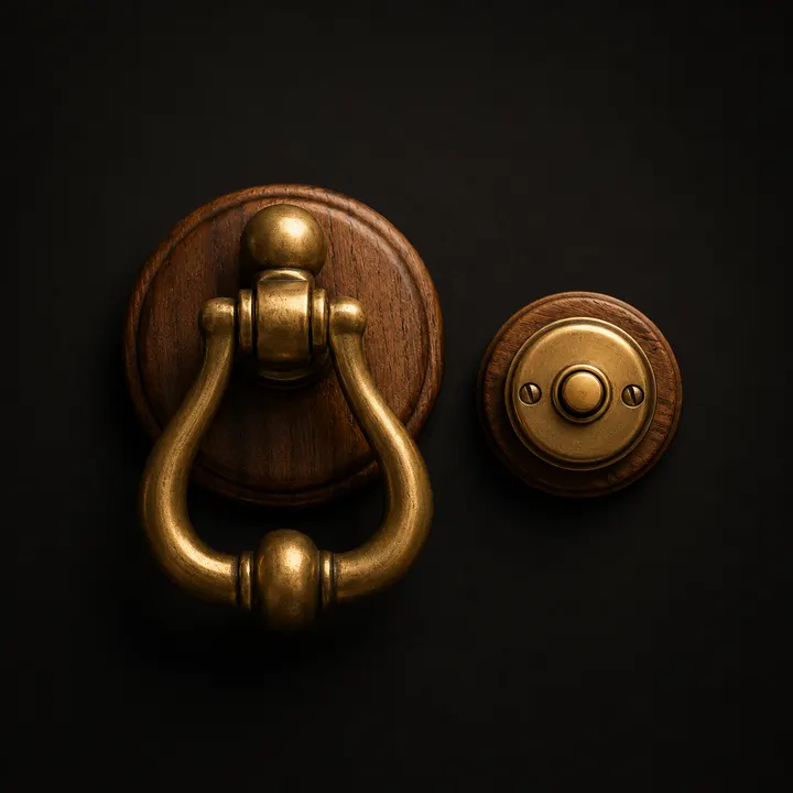 Door bell & knocker