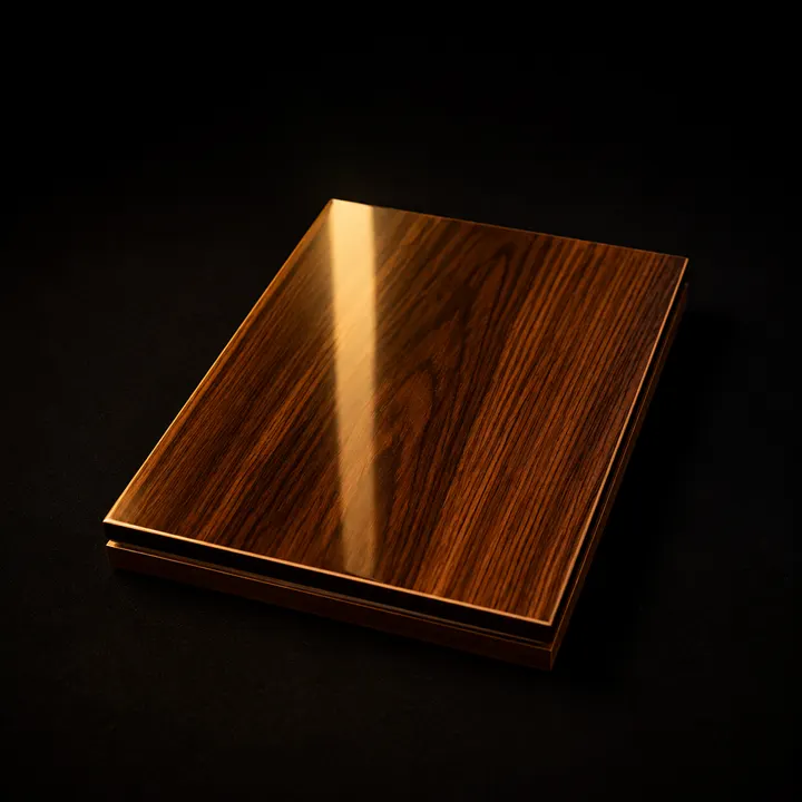 High-gloss laminate