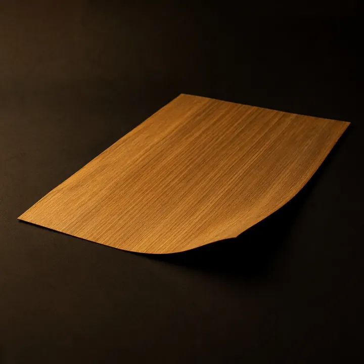 Teak veneer