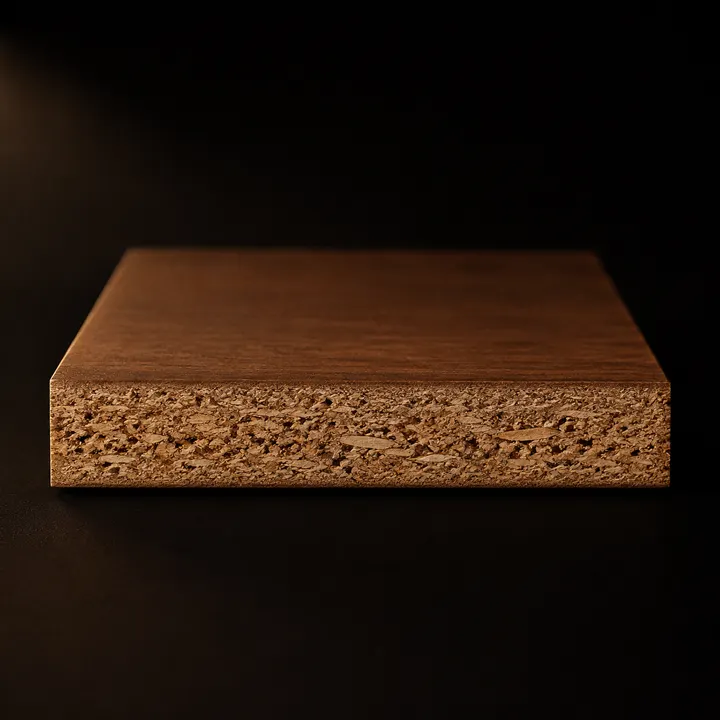 Particle board